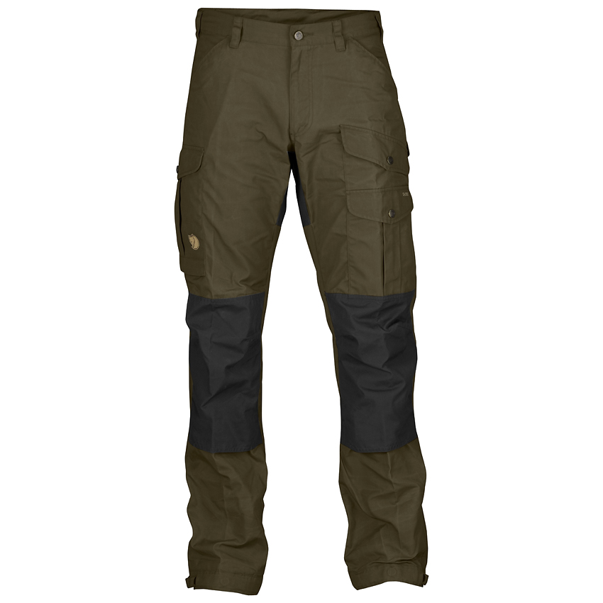 Fjallraven Vidda Pro Trousers - Dark Olive/Black - Improved Fit