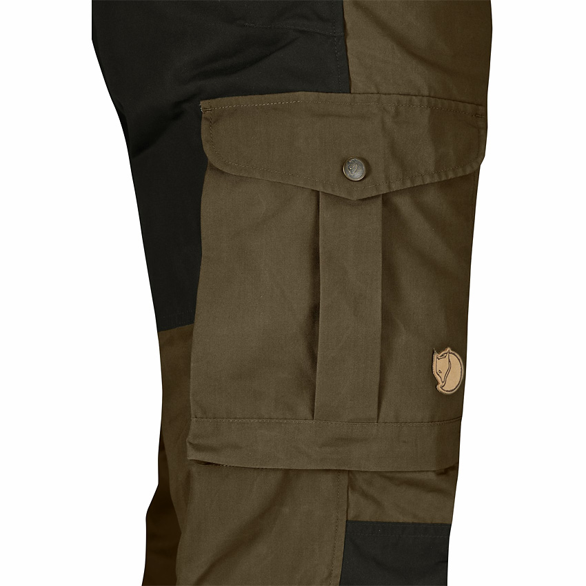 Fjallraven Vidda Pro Regular Trousers - Dark Olive/Black