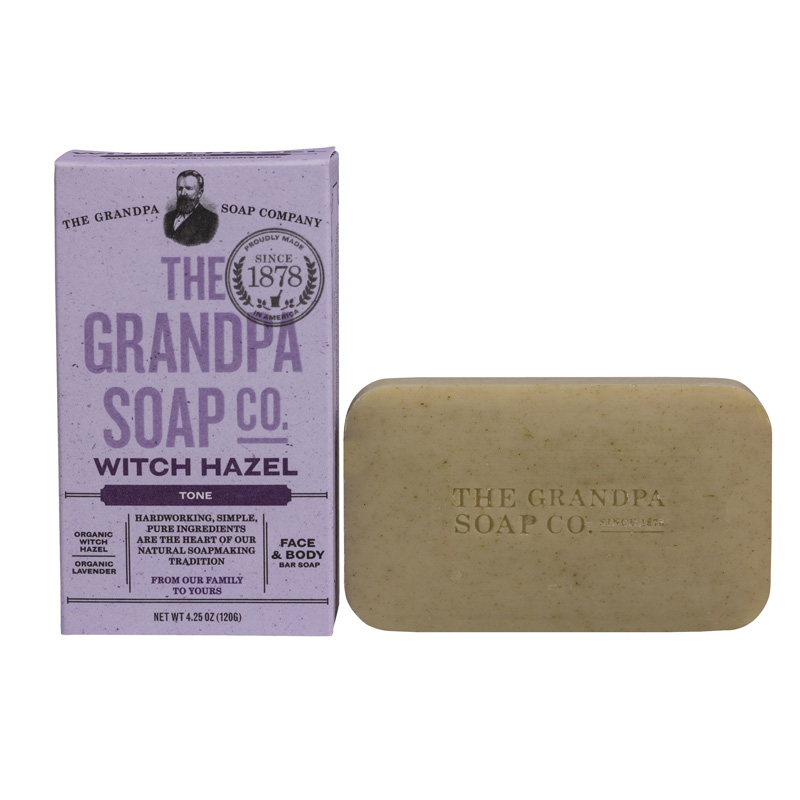 Grandpa's Witch-Hazel Soap - Pack of 4