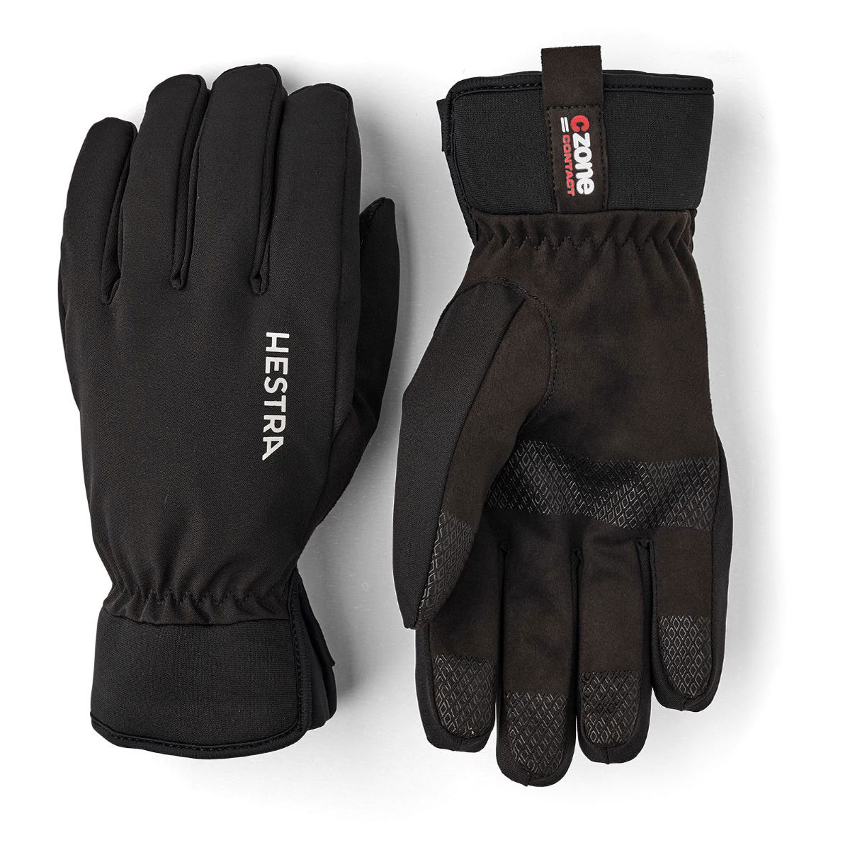 Hestra CZone Contact Pickup Gloves - Black