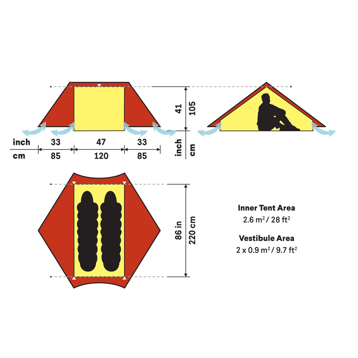 Hilleberg Anaris 2 Person Tent