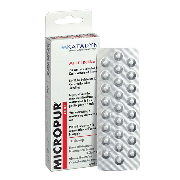 Katadyn Micropur Forte Quick Tablets- 70 Pack