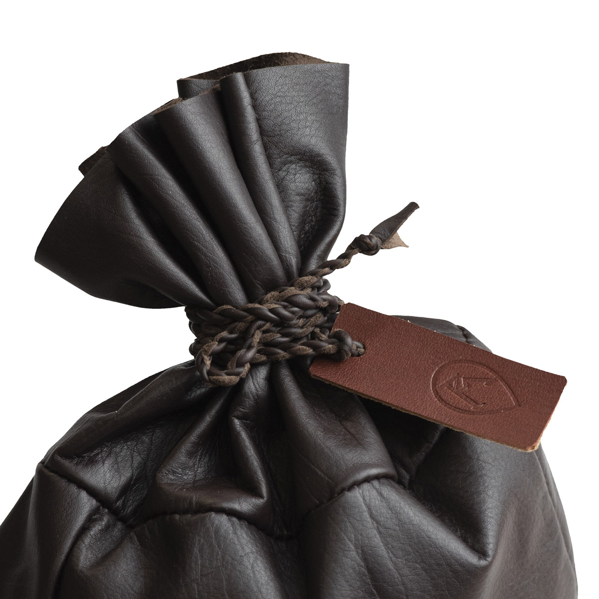 Ray Mears Leather Coffee Pouch
