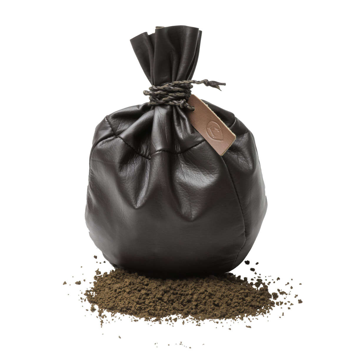 Ray Mears Leather Coffee Pouch