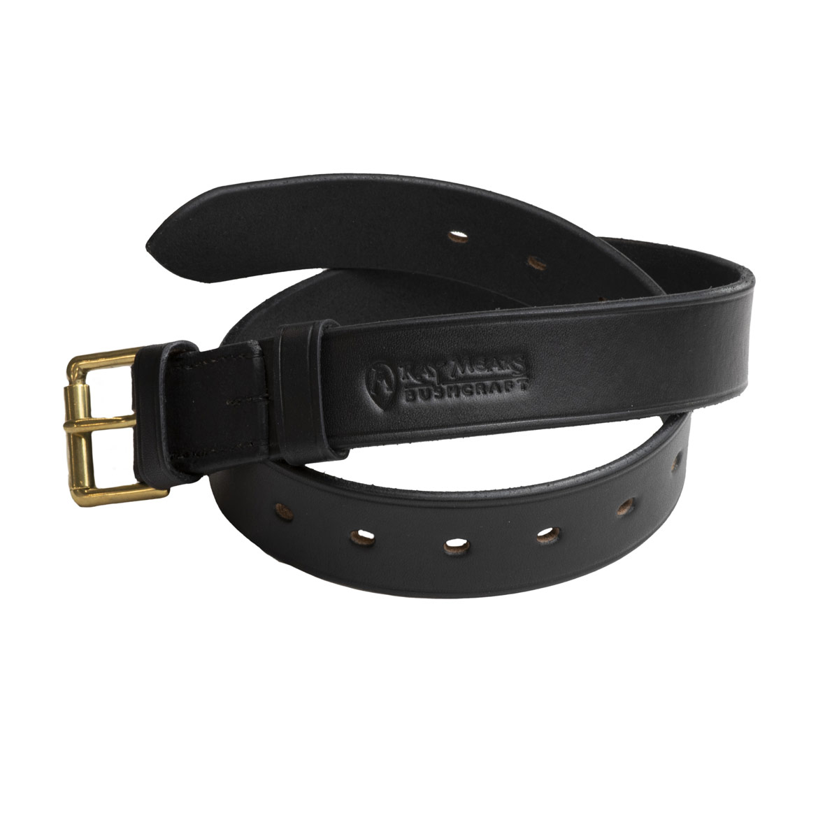 Ray Mears Leather Belt - Black