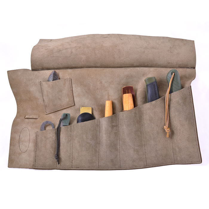 Ray Mears Suede Tool Roll
