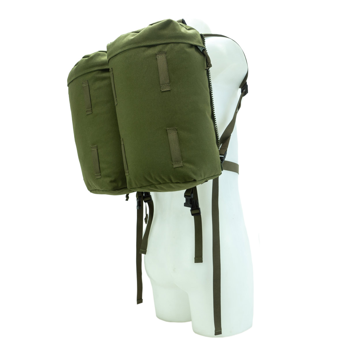 Sabre Side Pockets in use with the PLCE Yoke System
