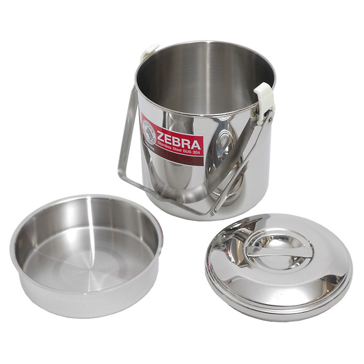 Zebra Stainless Steel Billy Can 10 cm