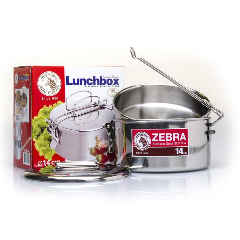 Zebra Stainless Steel Camping Pot 14cm