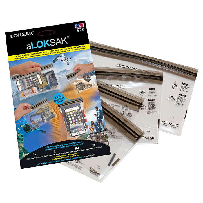 aLOKSAK Resealable Bags Multi Pack - Small