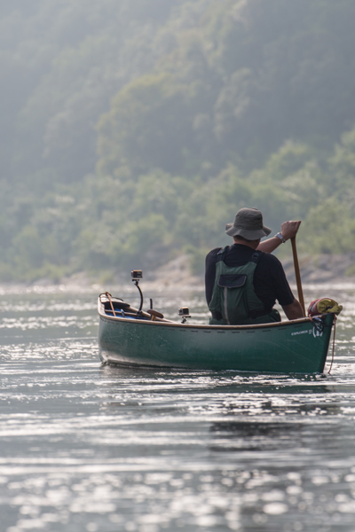 Canoeing in the Ardeche with Ray Mears
